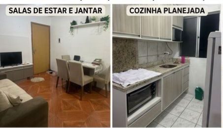 Apartamento 2 dorm. semi mobiliado